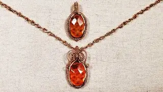 Butterfly  Pendant 金屬線/銅線編織蝴蝶墜子DIY, for rondelle bead 扁圓珠子的包框術,   wire braiding for beginners 初學者不手殘