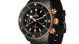 RADO Captain Cook High Tech Ceramic Automatic Chronograph