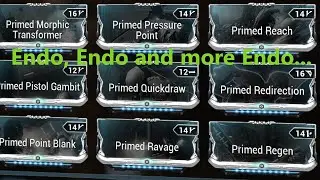 Warframe: The Horrendous Endo Pit of Primed Mods