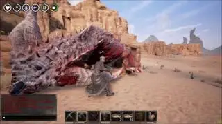 Conan Exiles solando M&atilde;e Rubra