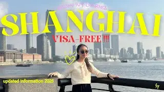 Visa-Free for All: Shanghai, China Layover Perk #travel #shanghai #transit #china #diy #budgettravel