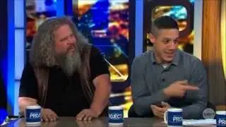 Sons Of Anarchy Theo Rossi & Mark Boone Jr. LIVE Australian Tv Interview