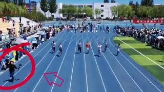 Viral Video Camera Man win the Race In China | Super Hero