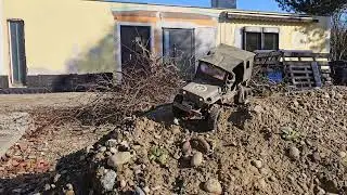 1941er Willis Jeep  - Felgen Farblich anpassen/erste Gel&auml;nde versuche 
