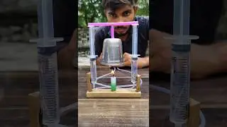 respect 😱🔥। candle alarm machine #tiktok #science #experiment