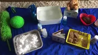 Sensory Play Ideas 'We're Going On A Bear Hunt'