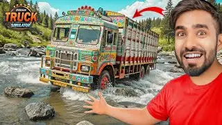 DRIVING INDIAN TRUCK ON INDIAN ROAD | TECNO GAMERZ