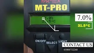 FARMEX MT-Pro Grain Moisture Meter price in Pakistan|GRAM Moisture Meter Corn, Wheat Moisture Tester
