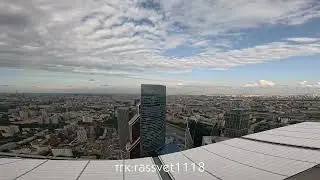 Руф МФК око tower🧿 85 этажей,355 метров 