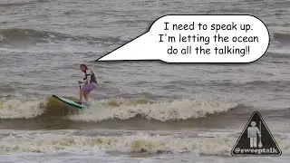 Clowning Around at Low Tide | Sweep Talk 479 | Live Mic SUP
