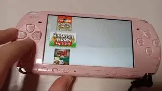 Modded Metallic Pink PSP