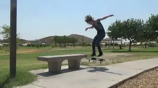 Front Board Bigspin Out On The Stickiest Bench