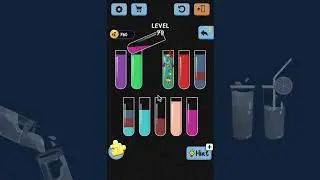 My Recent Addiction: Water Color Sort🧪:level 71 to 80 Gameplay Challenge yourself🚫No Additional tube