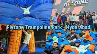 Fly Zone Premier Indoor Trampoline Park - Hyderabad || Fly Jump, Soft & Air Zone , Fly Ladder etc ||
