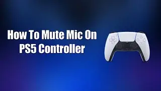 How To Mute Mic On PS5 Controller