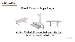 Fixed X-ray table packaging