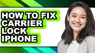 How to Fix Carrier Lock Iphone - Easy Guide