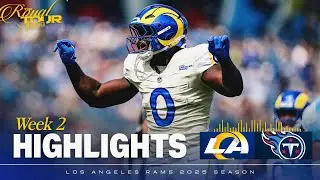 Rams Top Plays vs. Titans: Davante Adams' First Rams TD, Byron Young's Forced Fumble & More