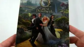 Oz The Great and Powerful Blu ray Steelbook Zavvi Exclusive