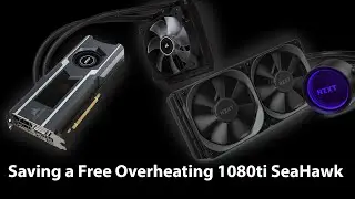 Спасаем от перегрева MSI 1080ti SeaHawk &mdash; 240-мм радиатор!! &mdash; Экстремальная производительность