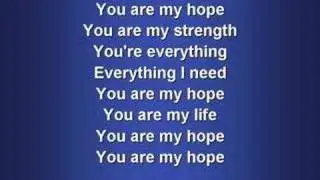 You are My Hope (worship video w/ lyrics)