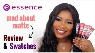 Essence Colour Boost Mad About Matte Liquid Lipstick Review and Swatches