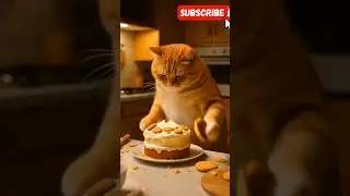 funny cat cartoon #ai #cat #cartoon #motivation