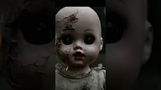 Creepy Doll in the Forest #CreepyDoll #ForestHorror #ShortHorror #ScaryShorts #JumpScare #shorts