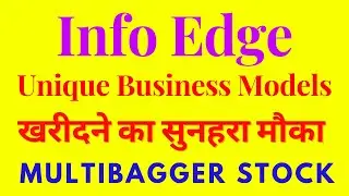 Info Edge Stock, Unique Business Models, खरीदने का सुनहरा मौका