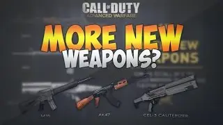 M16 and AK47 coming to Advanced Warfare! Finallly