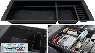 EVTIME Center Console Organizer Compatible with 2015 2020 Chevy Yukon Tahoe Suburban