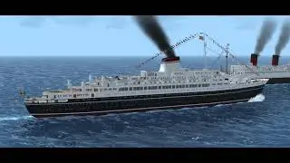 ss Ile de France and Andrea Doria