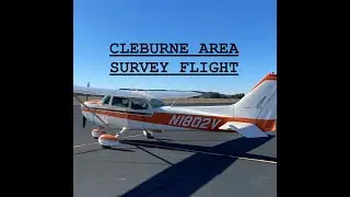 Cessna 172 Cleburne Survey Flight