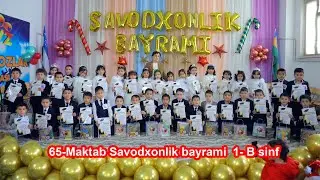 65-Maktab Savodxonlik bayrami  1- B SINF