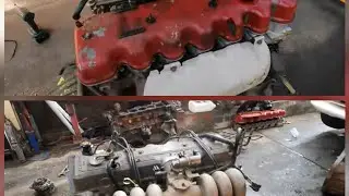 Двигатель Ford Falcon el, замена всех деталей на двигатель au