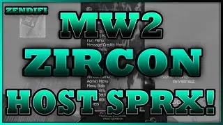 *MW2* ZIRCON V1.5  [PS3/CFW] SHOWCASE HOST SPRX MOD MENU | FREE DOWNLOAD!