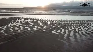 Mavis the drone flies Askam-in-Furness