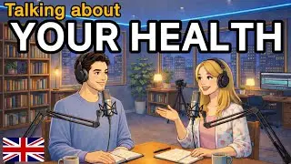 How to talk about Your Health in English | English conversation practice | English podcast 