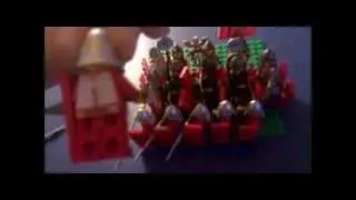 Roman and barbarian army