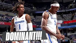 Memphis Freshman Emoni Bates & Jalen Duren Dominate Memphis Season Opener!
