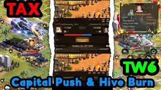 🔥 TW6 против TAX 🔥 Натиск капитала и сжигание улья 😰 10 000+ мощи ::: Last Shelter Survival #24EG...