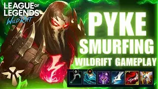 ПРЕВОСХОДСТВО НА НИЗКОМ ЭЛО | Pyke против Nautilus | Поддержка | Геймплей Wild Rift 6.3d