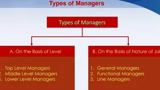 Types of Manager(Management)|Top level management|Middle level management|lower level management