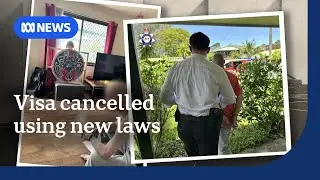 British man's visa cancelled for displaying hate symbols | ABC NEWS