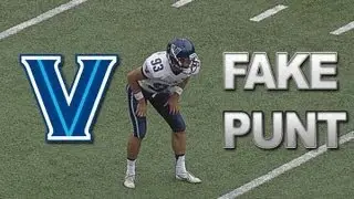 Villanova Scores on Fake Punt vs Boston College | ACCDigitalNetwork