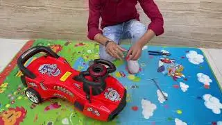 BabyGo Furrari Ride On Swing Car Assembly video