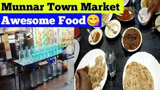Exploring the Charms of Munnar Town Market After Dark