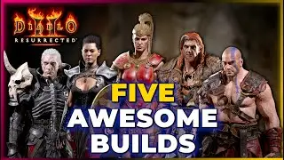 Best Terror Zone Starters for Patch 2.5!! Top 5 Fun Builds - Diablo 2 Resurrected