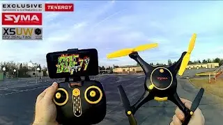 Распаковка и тестовый полет Syma X5UW Wi-Fi Fpv Tenergy Limited Edition