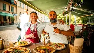 Vi besökte en äkta italiensk restaurang i Uppsala